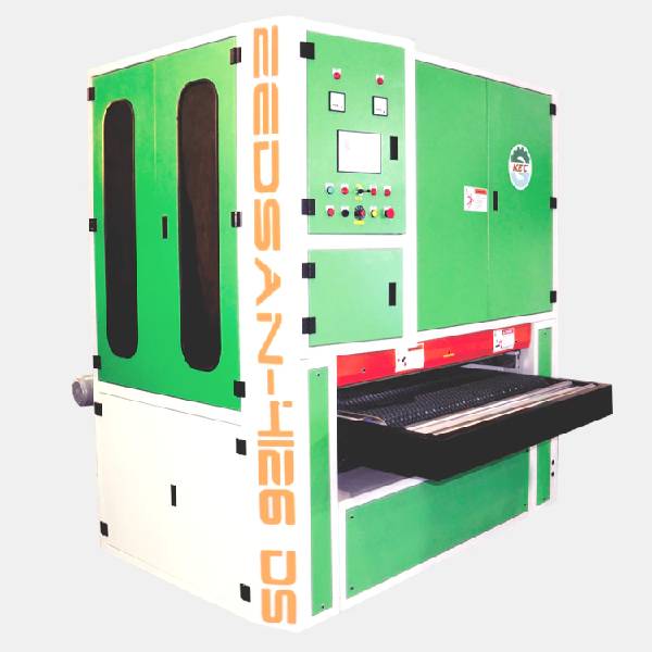 Kumar Engineering Co+Double Head Wide Belt Sanding Machine - TOP